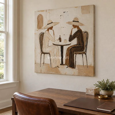 Aster Ash: Quiet Table Portraits — office frameless