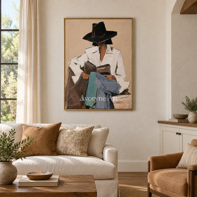 Ivory Quiet Sonata: Reading Figure Art — living gold
