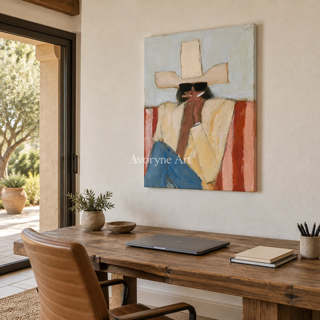 Ivory Amber Interval: Reading Figure Art — office frameless