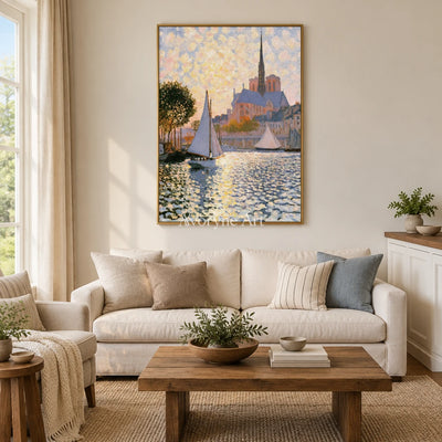 Ivory Lucent Cadence: Riverside Church Art — living gold