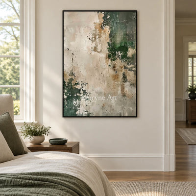 Aster Chalk: Sage Block Texture — bedroom black