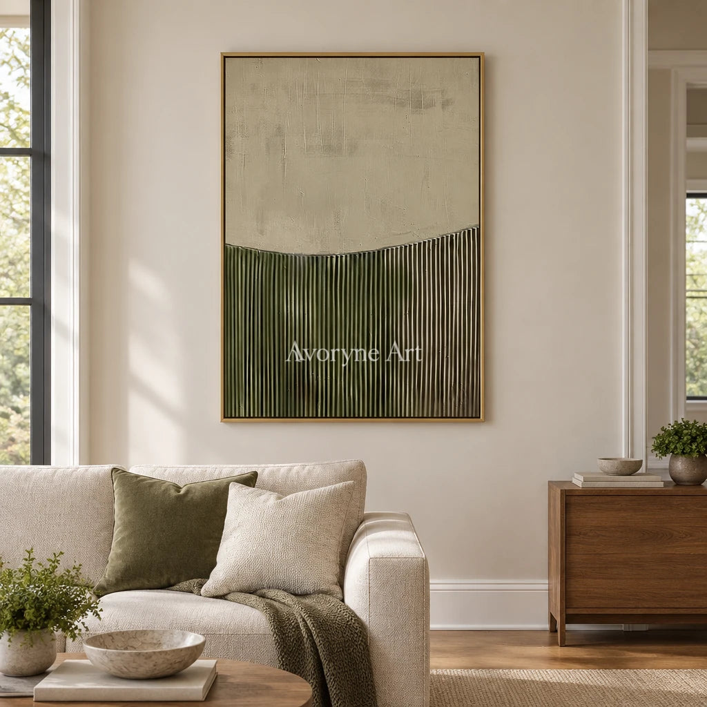 Aster Arc: Sage Line Texture — living gold