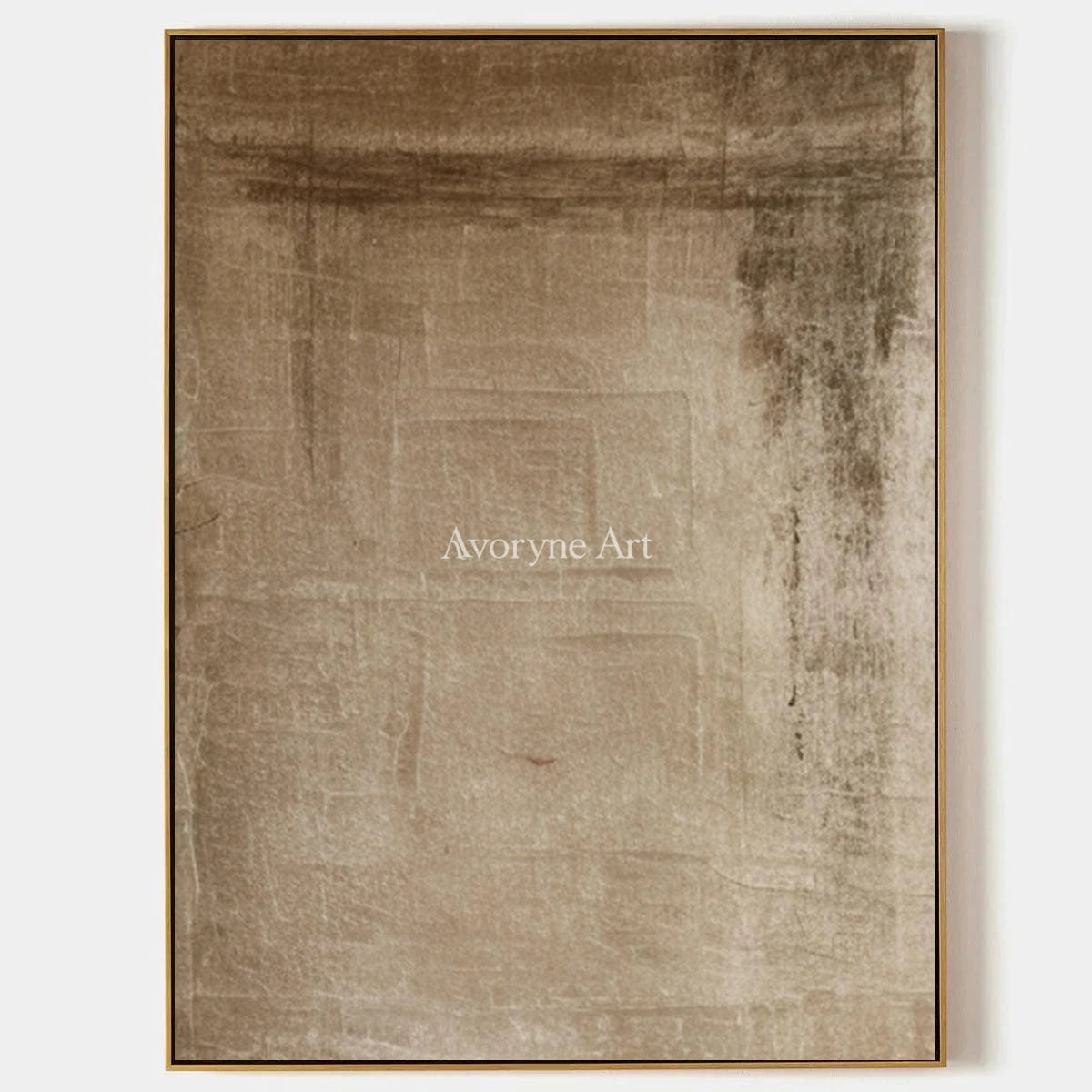 Aster Dawn: Soft Beige Abstract — primary