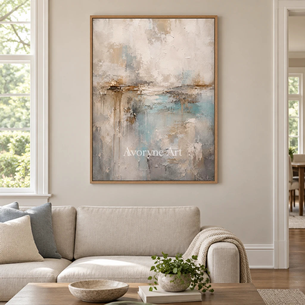 Aster Tarn: Soft Gray Color Fields — villa wood