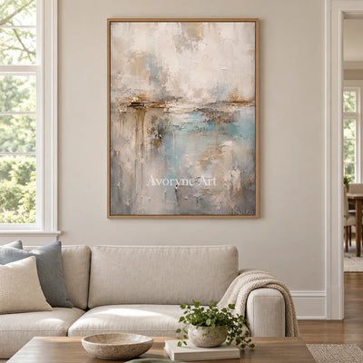 Aster Tarn: Soft Gray Color Fields — villa wood