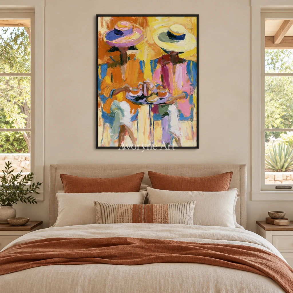 Ivory Winding Gesture: Sunlit Dining Figures — bedroom black