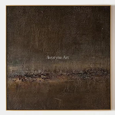 Aster Stillness: Umber Fissure Texture — primary