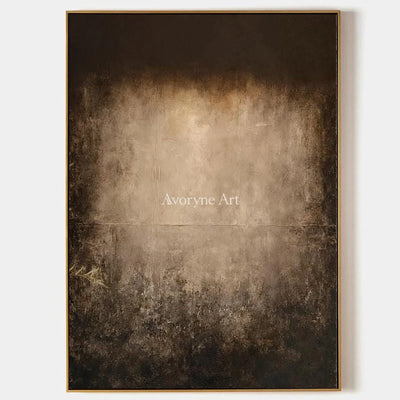 Aster Foam: Umber Glow Abstract — primary