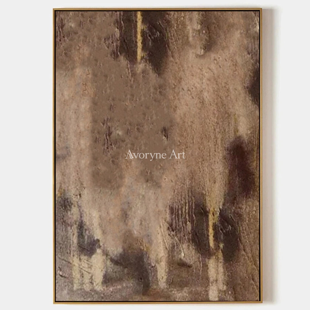 Aster Seed: Umber Glow Abstract — primary
