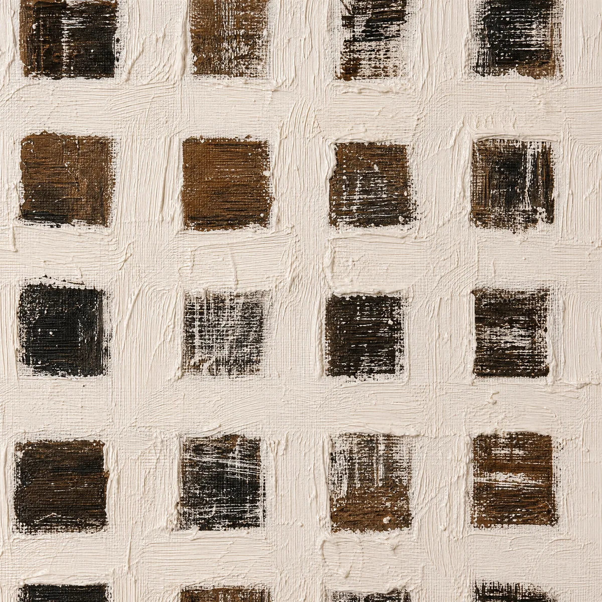 Urban Grid: Textured Geometric Wall Art - detail