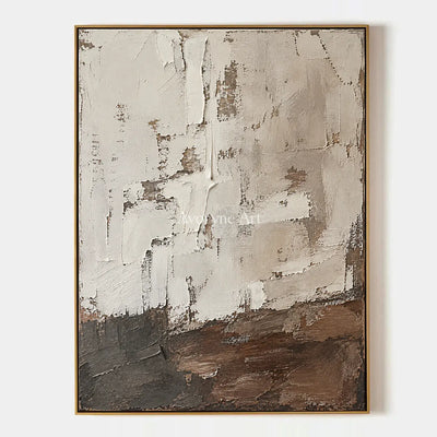 Ashhaven: Weathered Neutral Texture Wall Art — primary