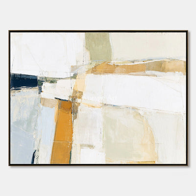 Ivory Open Poem: White Block Texture — primary