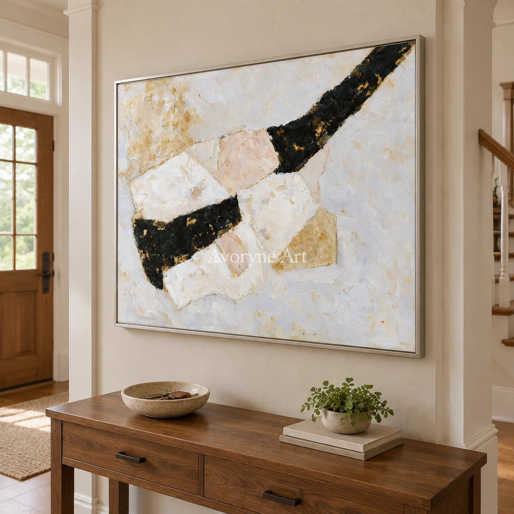 Ivory Open Prelude: White Block Texture — entry silver