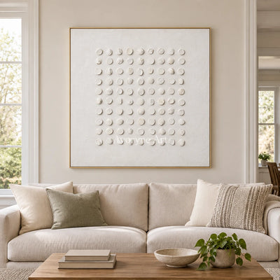 Aven Chalk Constellation: White Dotted Texture — living gold