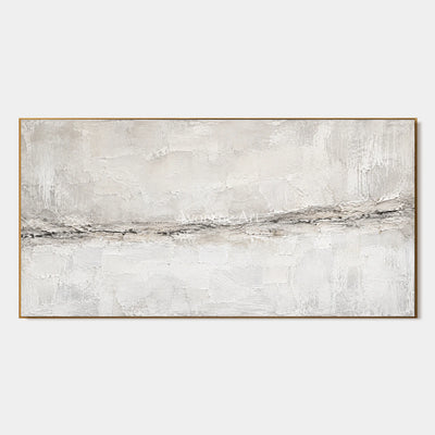 Chalk Fault: White Panoramic Texture Art — primary